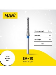 Mani Diamond Bur -Endo Access, Medium, 5Pcs/PK, MDBEA-10
