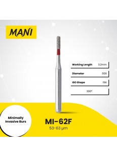 Mani Diamond Bur - Minimal Intervention, Fine, 5Pcs/PK, MDBMI-62F