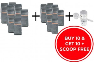 Kulzer Alginoplast Alginate 500g Fast Set BULK DEAL - Buy 10, Get 10 more FREE and a Scoop FREE - 66046446B