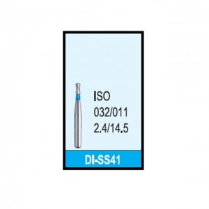 Mani Diamond Burs - Double Inverted Cone, Medium (Super Short Shank), 5Pcs/PK