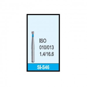 Mani Diamond Bur - Inverted Cone, Medium (Short Shank), 5Pcs/PK