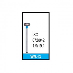Mani Diamond Burs - Wheel, Medium, 5Pcs/PK