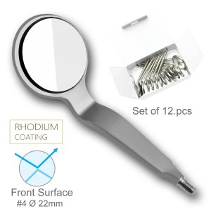 ProSharp Mouth Mirror Front Surface Double-Sided 12/Box 
